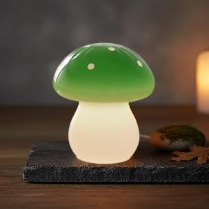 TREND OF THE YEAR Livmore Glass Mushroom LED Lamp Green