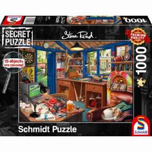 Schmidt Spiele Secret Puzzle  Vaters Werkstatt 1000 Teile Puzzle SchmidtSpiele59977