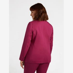 Fiorella Rubino  Blazer con bottoni gioiello Donna Rosso Taglia 41 50 IT