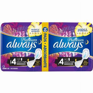 Assorbenti Platinum Secure Night Duo Pack 10 pz ora a 349
