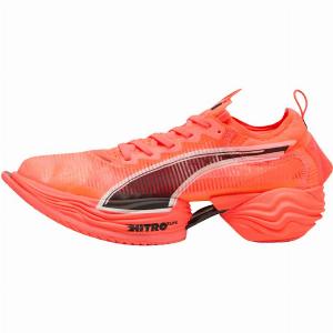 Chaussures Puma FastR NITRO Elite 2 Orange Noir SS25 Taille 45  EUR