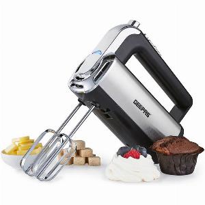 Enjoy a 10 discount on a 5speed black and silver 400W electric mixer and whisk