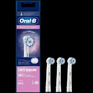 OralB Sensitive Clean Brush Heads  3 pcs