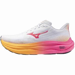 Mizuno Wave Sky 9 Hanabi Weiß Rosa AW25 Unisex Schuhe Größe 465 EUR