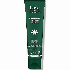 Love Ethical Beauty Organic Aloe Vera Hero Gel  Feuchtigkeitsspend