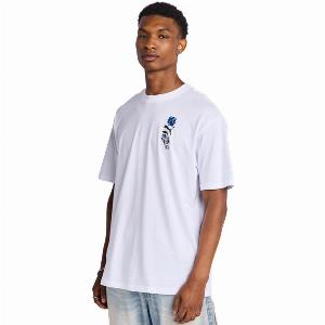Puma Floral Sport male Magliette  Bianco  Jersey di cotone  Foot Locker