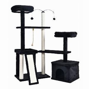 Home Deluxe Arbre à chat JAX Noir