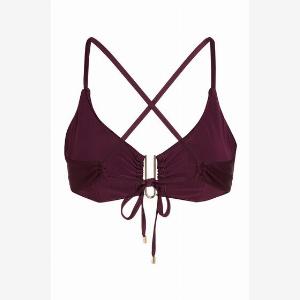 Haut de bikini court Costa Violet Hunkemöller prix réduit à 10