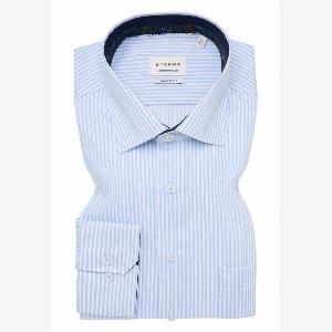 33 Rabatt auf COMFORT FIT Dynamic Cotton himmelblau gestreift