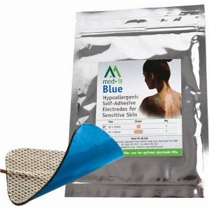 Sensitive Skin Wired TENS Electrodes  5 x 5cm