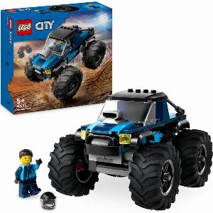 LEGO City 60402 Blue Monster Truck Toy Vehicle Set