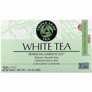 Triple Leaf Tea White Tea 20 Tea Bags 134 oz 38 g