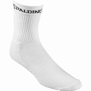 Kickz Bénéficiez de 20% de réduction sur les chaussettes Spalding Mid Cut blanches 4051309124030