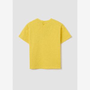 OVS Gelbes Kurzarmbiobaumwolltshirt Für Babys Junge Bananengelb Größe 2430