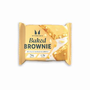 Baked Brownie  6 x 75g  White Chocolate Chunk