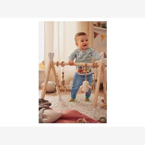 lupilu Pantalon molletonné bébé bleu clair 612 mois