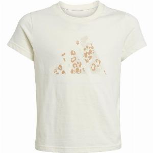 Adidas Animal Big Logo Tshirt Fillescrème Crème  128