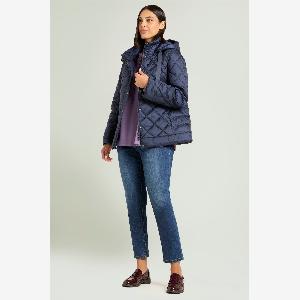 Sconto del 30% su piumino Luisa Viola con cappuccio rimovibile per donna