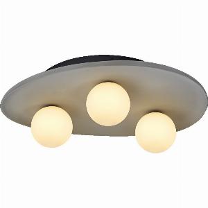 LEDVANCE DECOR Concrete Nest Deckenleuchte Grau 3flammig G9
