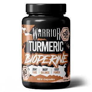 Get 40% Discount on Warrior Turmeric with Bioperine 60 Vegan Caps 5060424707034
