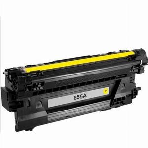 Toner compatible HP 655A jaune