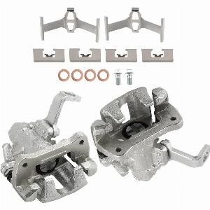 2x Disc Brake Caliper w Bracket compatible for Honda Civic compatible for Acura Integra Rear LeftRight