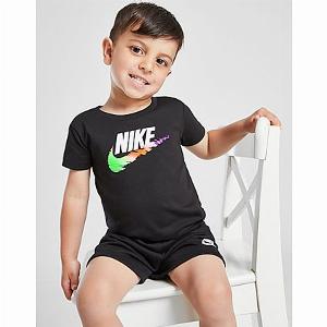 Nike Grid Graphic TShirtShorts Set Infant  Black