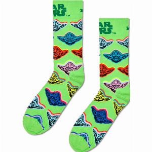 Light Green STAR WARS Yoda Crew Sock