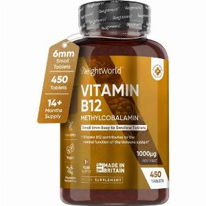 Enjoy 25 Discount Vitamin B12 1000 mcg 450 Vegan Tabs Pure Methylcobalamin
