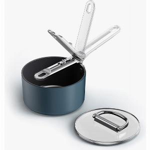 Enjoy 30 Discount on Joseph Joseph 15cm Blue Nonstick Saucepan  Lid