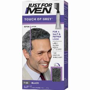 Save 8 on Just For Men Touch Of Grey T55 Black 40g pack