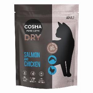 Offerta esclusiva Cosma Crocchette per gatti 400 g  Salmone  Pollo a 559