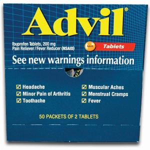 Get 25 Discount on Advil Ibuprofen Tablets 50 Packs per Box