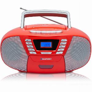 Boombox mit cd player für kinder  b 120 red