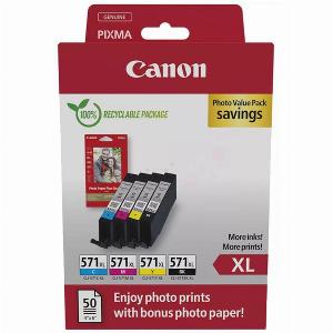 Original Canon Tinte 0332C006  CLI571XL  0332C006 cyan für 0332C006