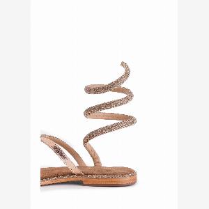 Sandalo rosa oro Coral Blue Fusion da 109  a 87  20 di sconto