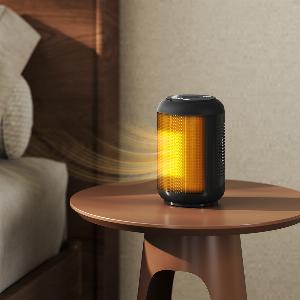 Enjoy 43 Discount on HOMCOM 1500W Ceramic Electric Heater  Black