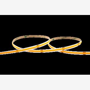 COB LED Streifen 24V 480 LEDsm 8 mm 10Wm Gelb IP33 homogener Lichtstreifen