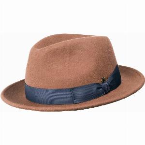 Fedora Filzhut Torino Premium Wool braun L