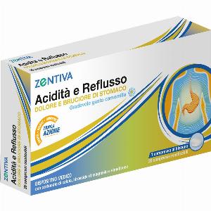 Antica Farmacia Orlandi Offerta sconto del 62% su Zentiva per acidità e reflusso 20cpr