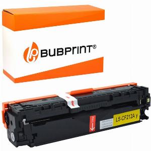 Bubprint Toner yellow kompatibel für HP CF212A 131A