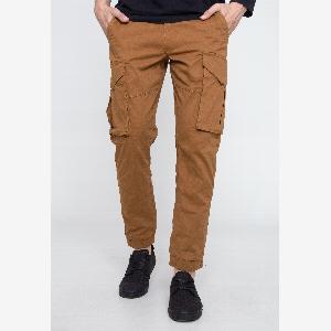 65 Off Only  Sons Kim Life Cargo Trousers Brown W30 L34 98 Cotton