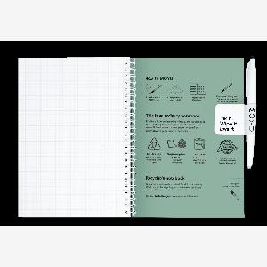MOYU Radierbares A5Notizbuch Lovely Leaf  Hardcover jetzt 2245 