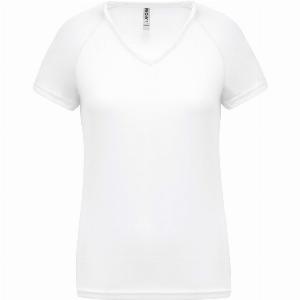 28 Rabatt DamenVAusschnittTShirt von Proact Sport in Weiß