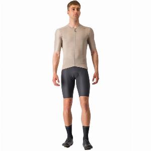 Castelli Espresso Bruin Zwart Jersey Maat XL