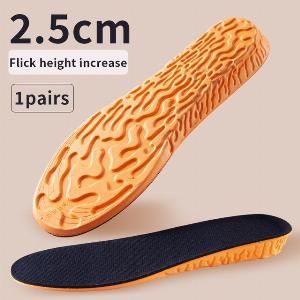 Solette ortopediche per aumentare laltezza da 1535 cm per donna Uomo Solette invisibili per scarpe in memory foam da 1535 cm Soletta traspirante per la cura dei piedi EU 3738