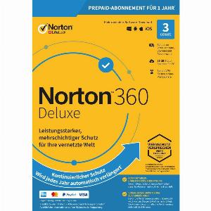 Norton 360 Deluxe con 25GB di archiviazione cloud incluso