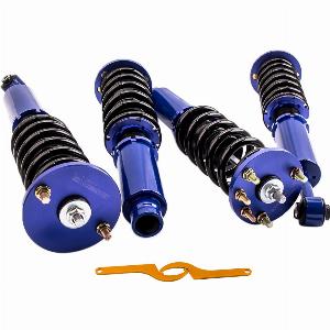 Maxpeedingrods Shock Absorbers Coilover Suspension Kit compatible for Honda Accord 20032007 lowering kit