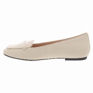 Vionic Hayes Leather Womens Loafers Shoes  Parchment  SizeUS 75 Women