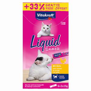 Vitakraft Snack Liquido per Gatti 120 g  Pollo  Taurina ora 249